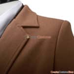 The 10th Doctor Outfit Complete Cosplay Costume With Brown Coat And Striped Suit 5